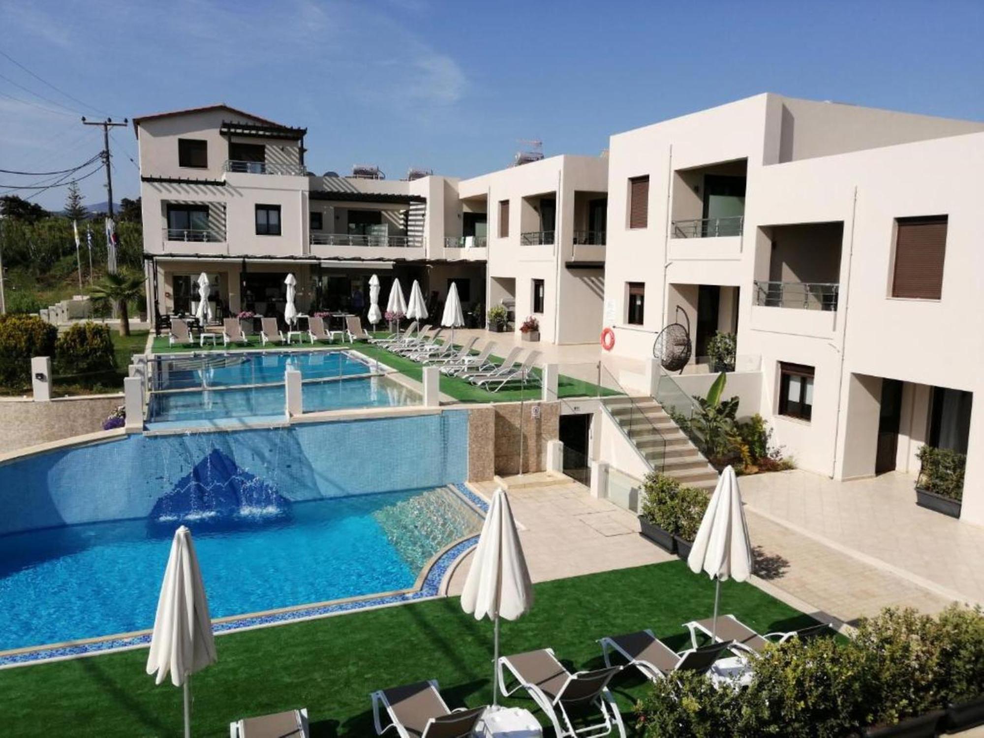 Carisa Suites And Apartments Maleme Exteriör bild